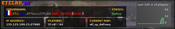 ETc|Clan,XPSave,ETPubII 8SEC SPAWN[NxAC]