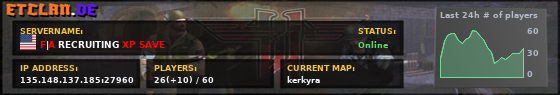 F|A RECRUITING XP SAVE