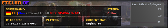 ETc|Clan,XPSave,ETPubII 8SEC SPAWN[NxAC]