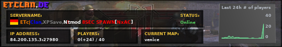 ETc|Clan,XPSave,N!tmod 8SEC SPAWN[NxAC]